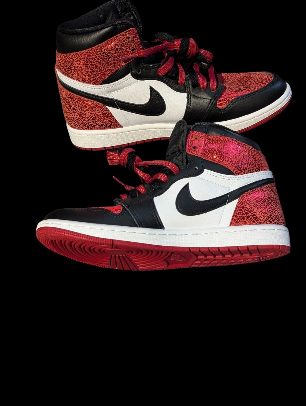 Air Jordan 1 Retro OG High Ruby Sneakers - Picture 5 of 8